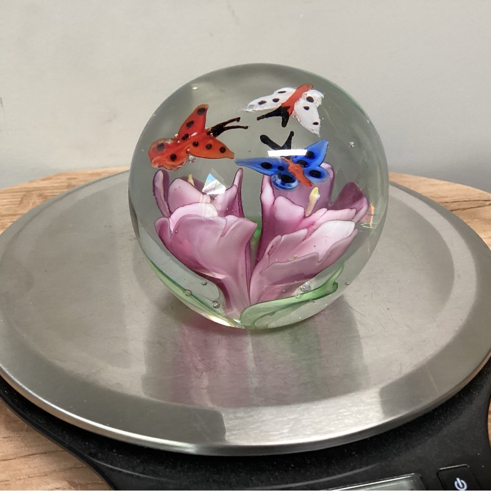 Vintage - Art Glass Murano Style Millefiori - Extremely gently used condition - Picture 10 of 11
